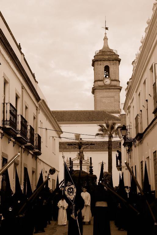 Gasthaus Alojamiento Tartessos Villamanrique De La Condesa Exterior foto